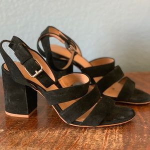 Madewell block heels